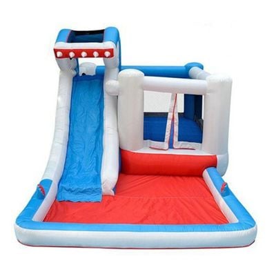 MYTS Kids Inflatable Shark Water Slide Bounce House Jumper Bouncer Jump Bouncy Castle
